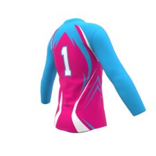 ZA Attack Long Sleeve Volleyball Jersey-1137