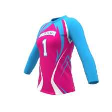 ZA Attack Long Sleeve Volleyball Jersey-1139