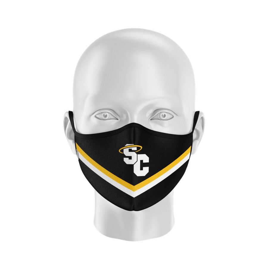 St Catherine's High School Football Polo Shirt_Half Mask (Large)